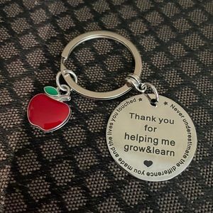 Teacher appreciation key chain